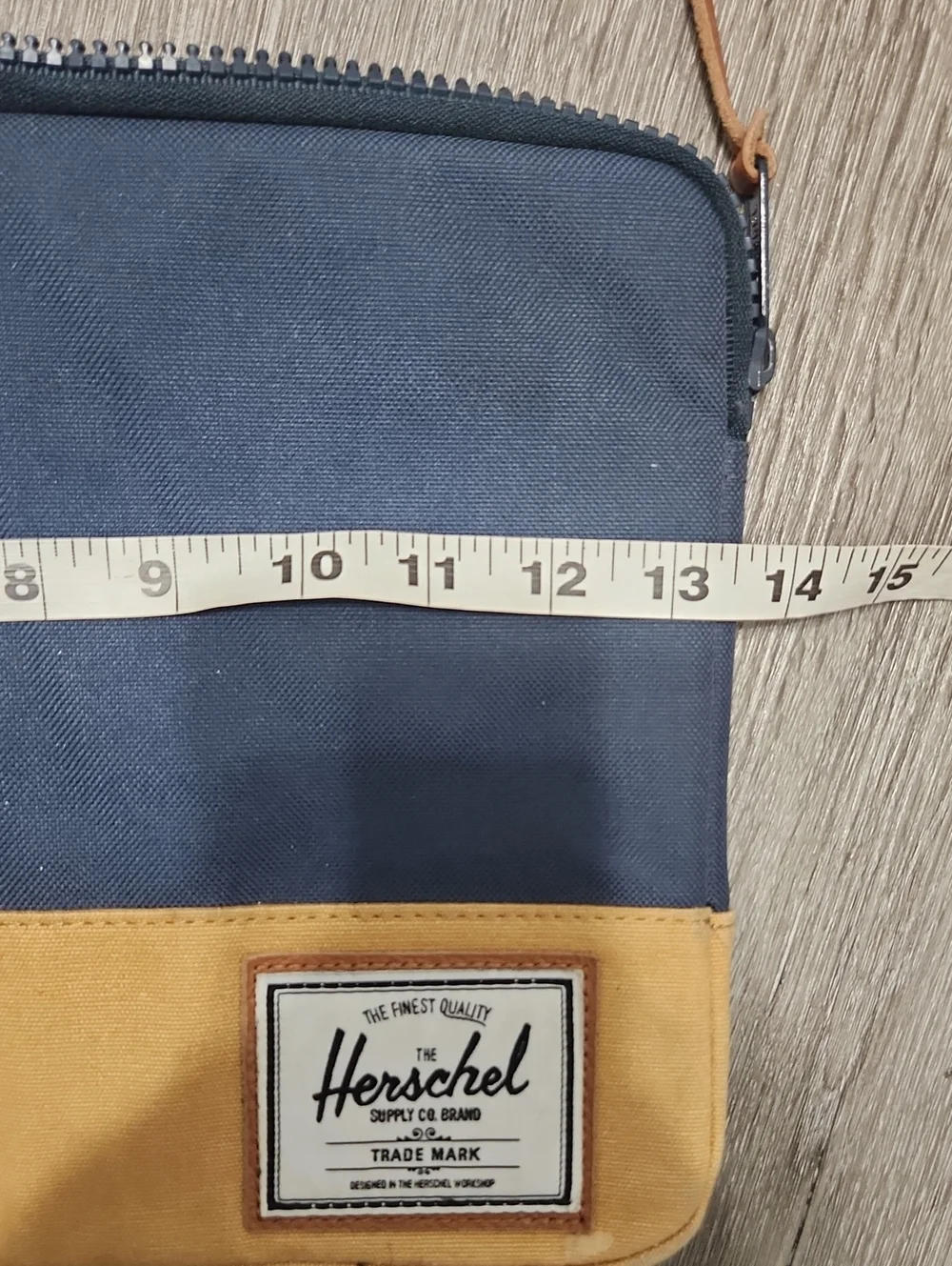 Herschel Supply Company Canvas Electronics Zip Pouch